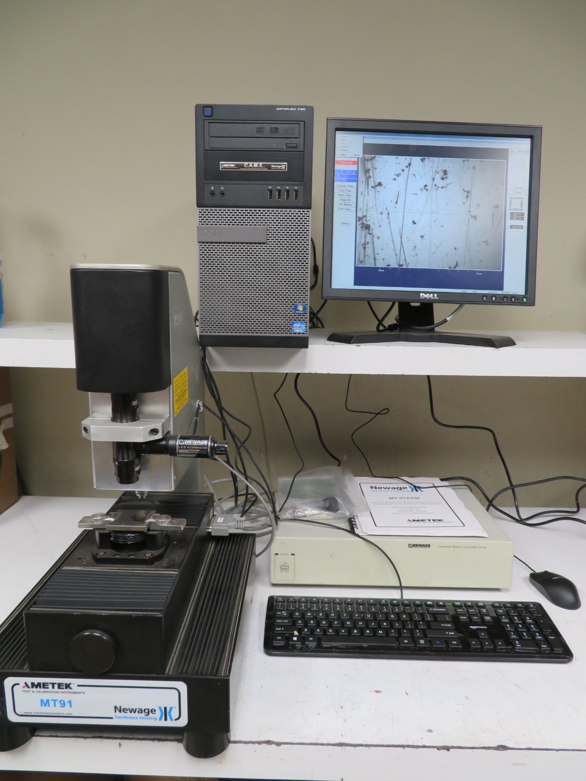 Ametek Newage MT91 Series - Automated Microhardness Rockwell Hardness Tester