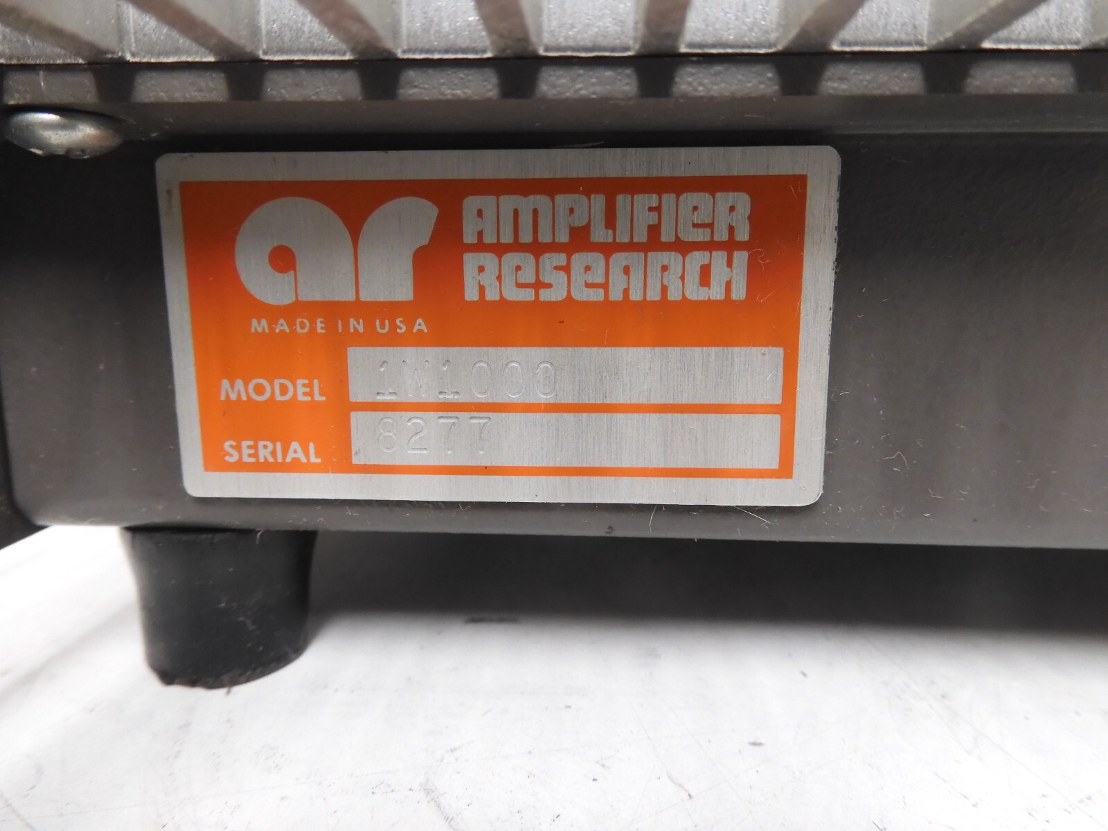 Amplifier Research - model 1w1000 - 1 watt (100 KHZ -1000MHZ) - QA37 - Image 5