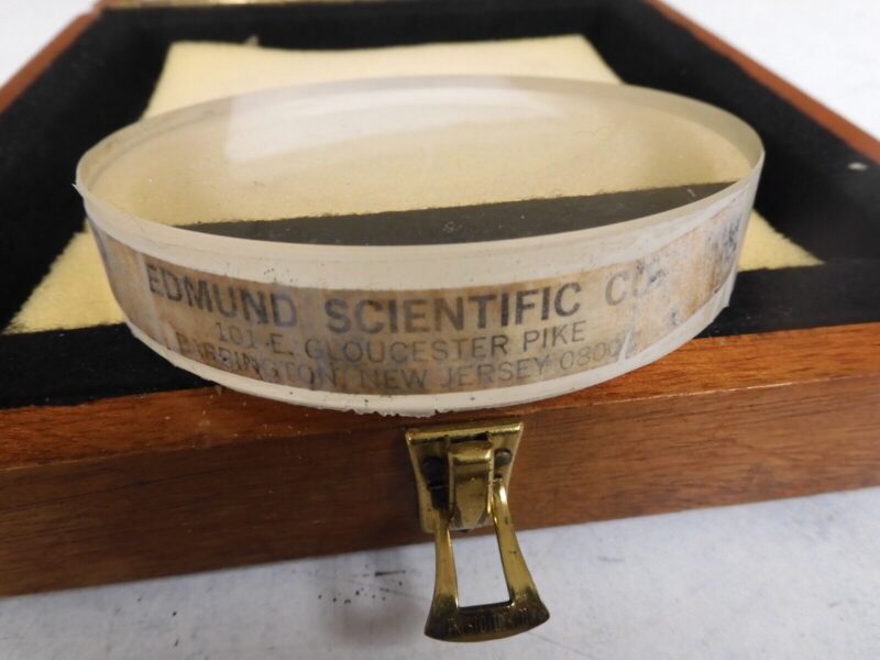 Edmund Scientific Optical Flat: 4", double sided, Polished in case - PV52 - Image 4