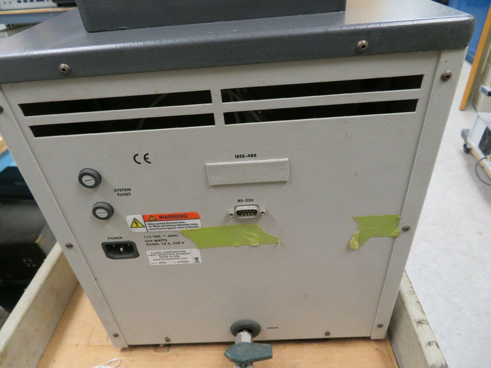 Fluke Hart Scientific 6330 Compact Temperature Calibration Baths 35 °C