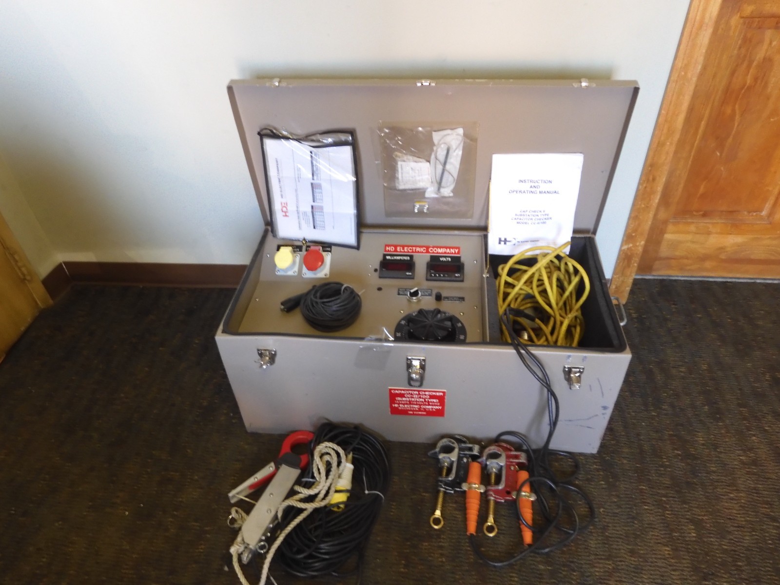 HD Electric - Cap-Check II CC-II/11 - Substation Type Capacitor Checker - QF66