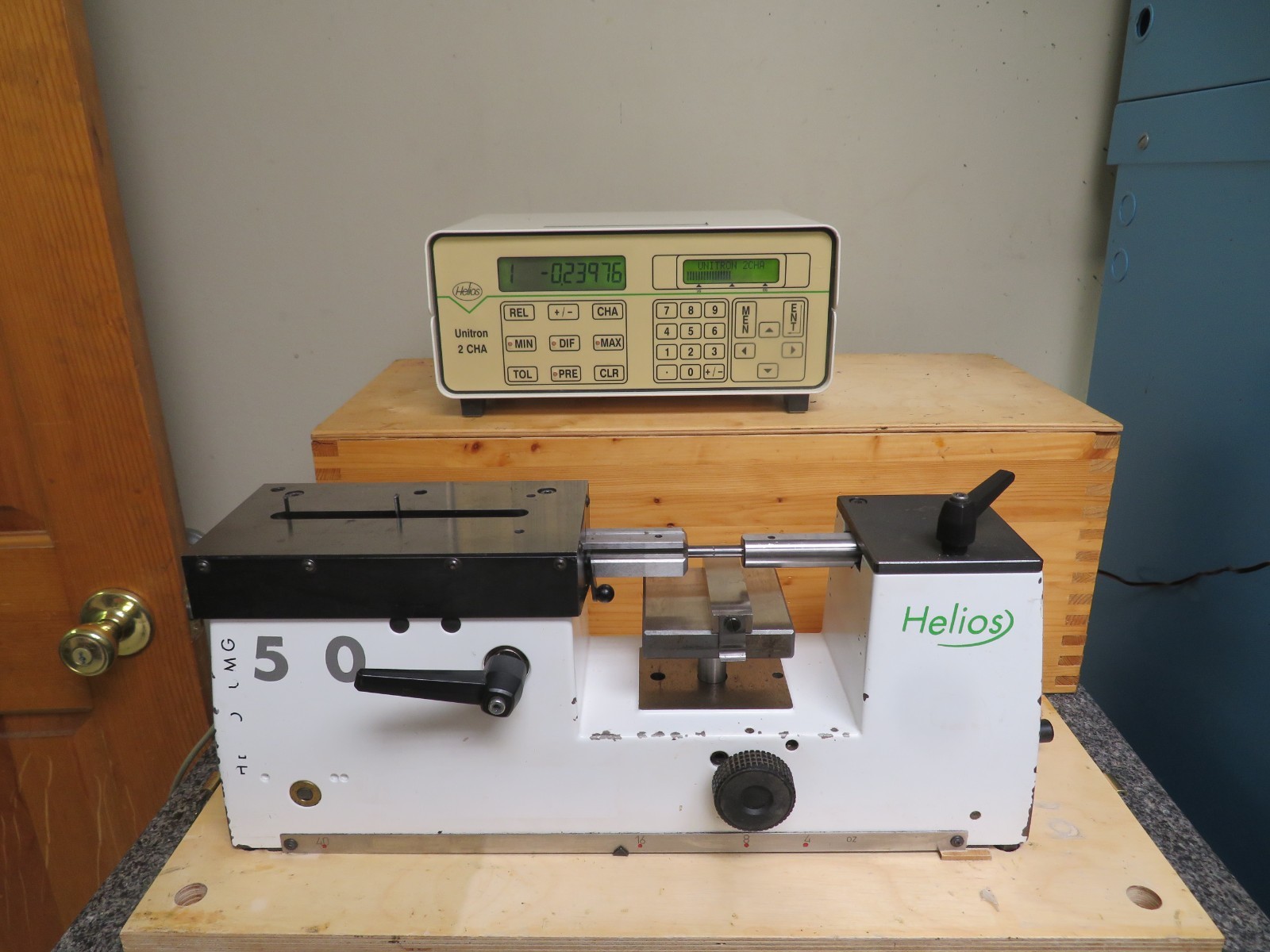 Helios UMG 50 Universal Length Measuring Machine ID/OD Gage Comparator QG41