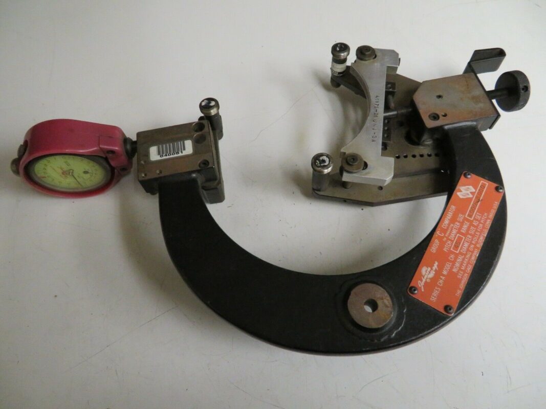 Johnson Gage External Thread Gage Comparator Model CH45 45" MS60