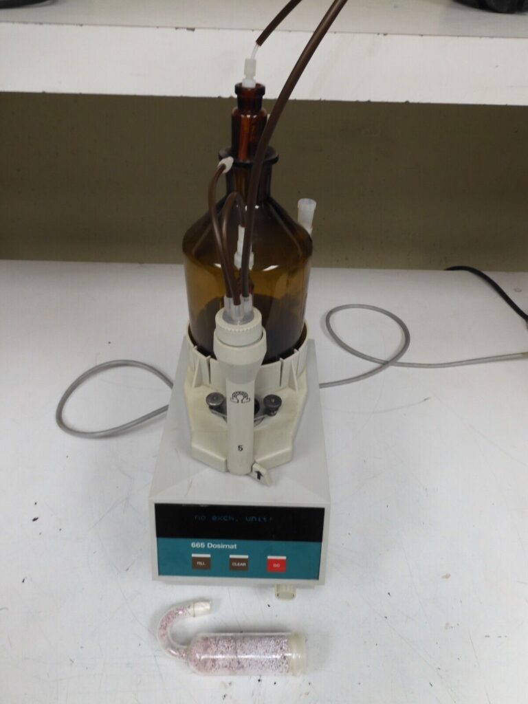 Karl Fisher/Metrohm Titrator model 655 Dosimat Titration unit