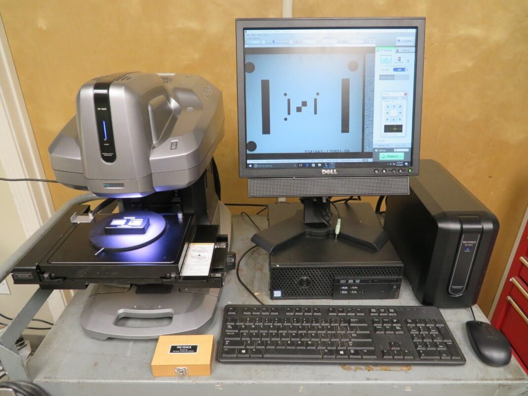 Keyence VR3200 High End WideArea 3D Measurement System Bullseye