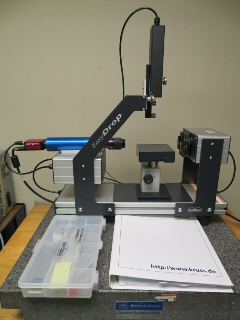 Drop Goniometer Kruss FM40Mk2 Easy Drop Goniometer Drop Shape Analyzer – Bullseye ...
