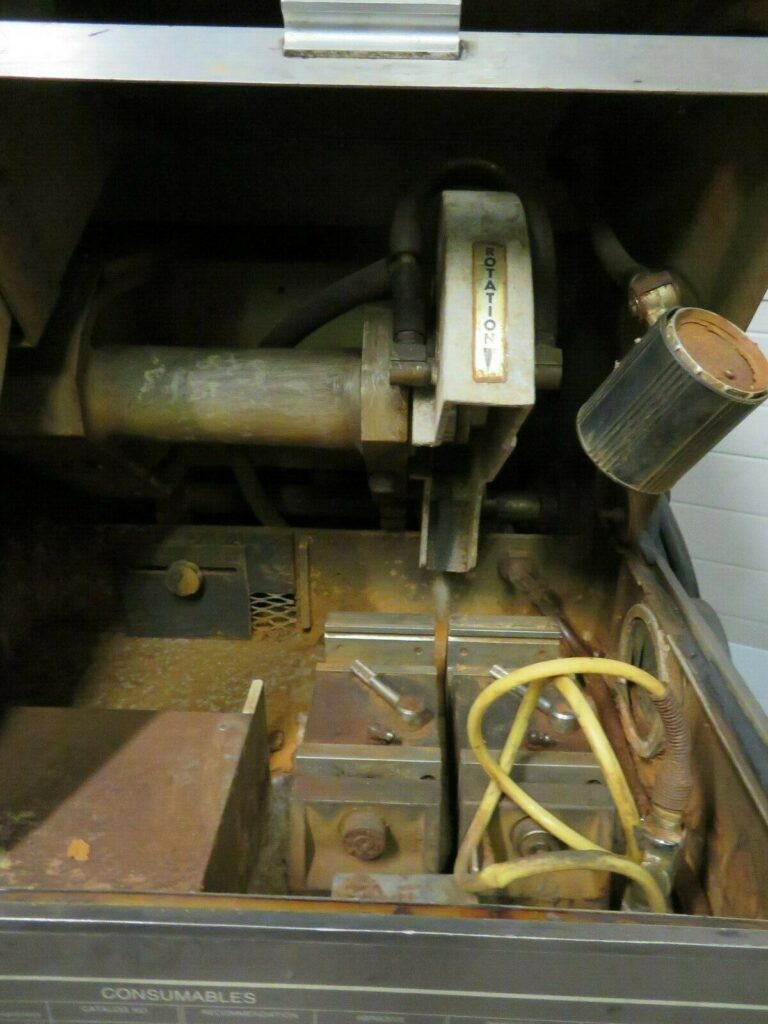 Leco Mdl. CM15 Metal Cutting Cut Off Saw w/ Enclosure 440/3 phase