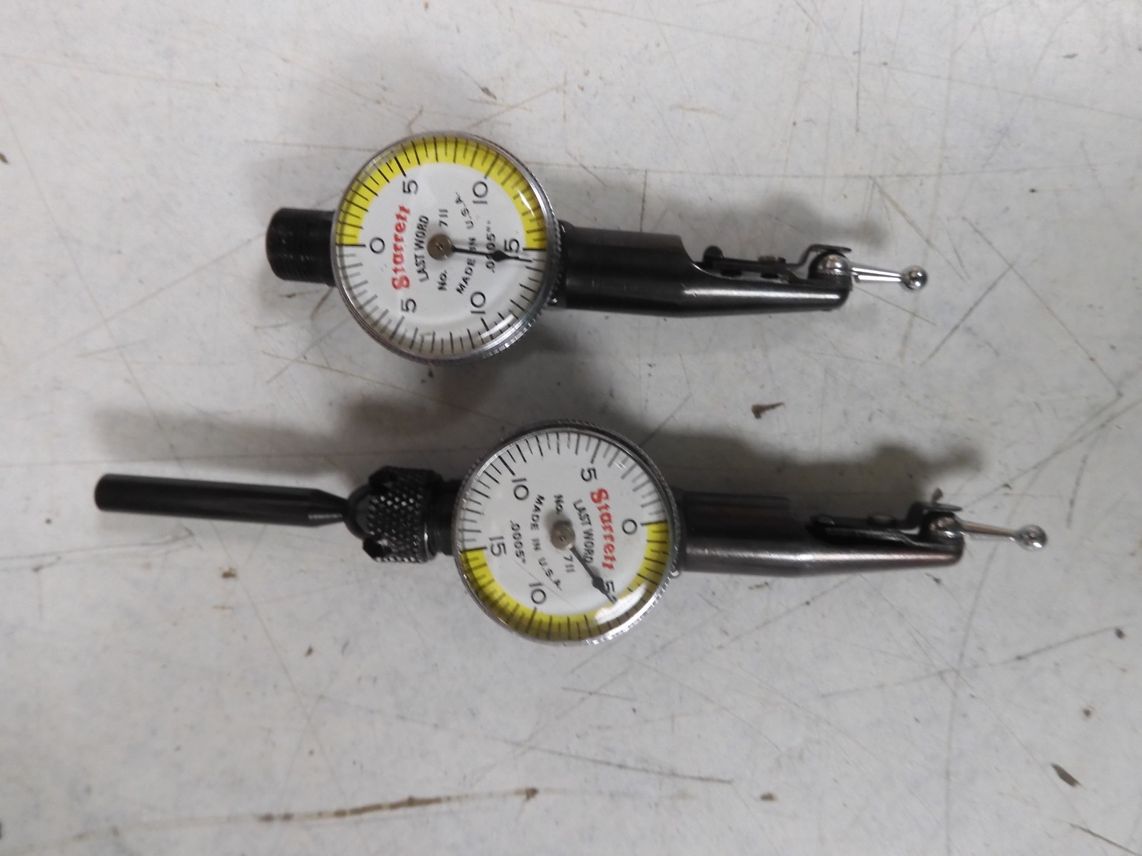Lot of 4 - Starrett - Last Word - Test Indicator - model #711 - .0005" - QB16 - Image 3
