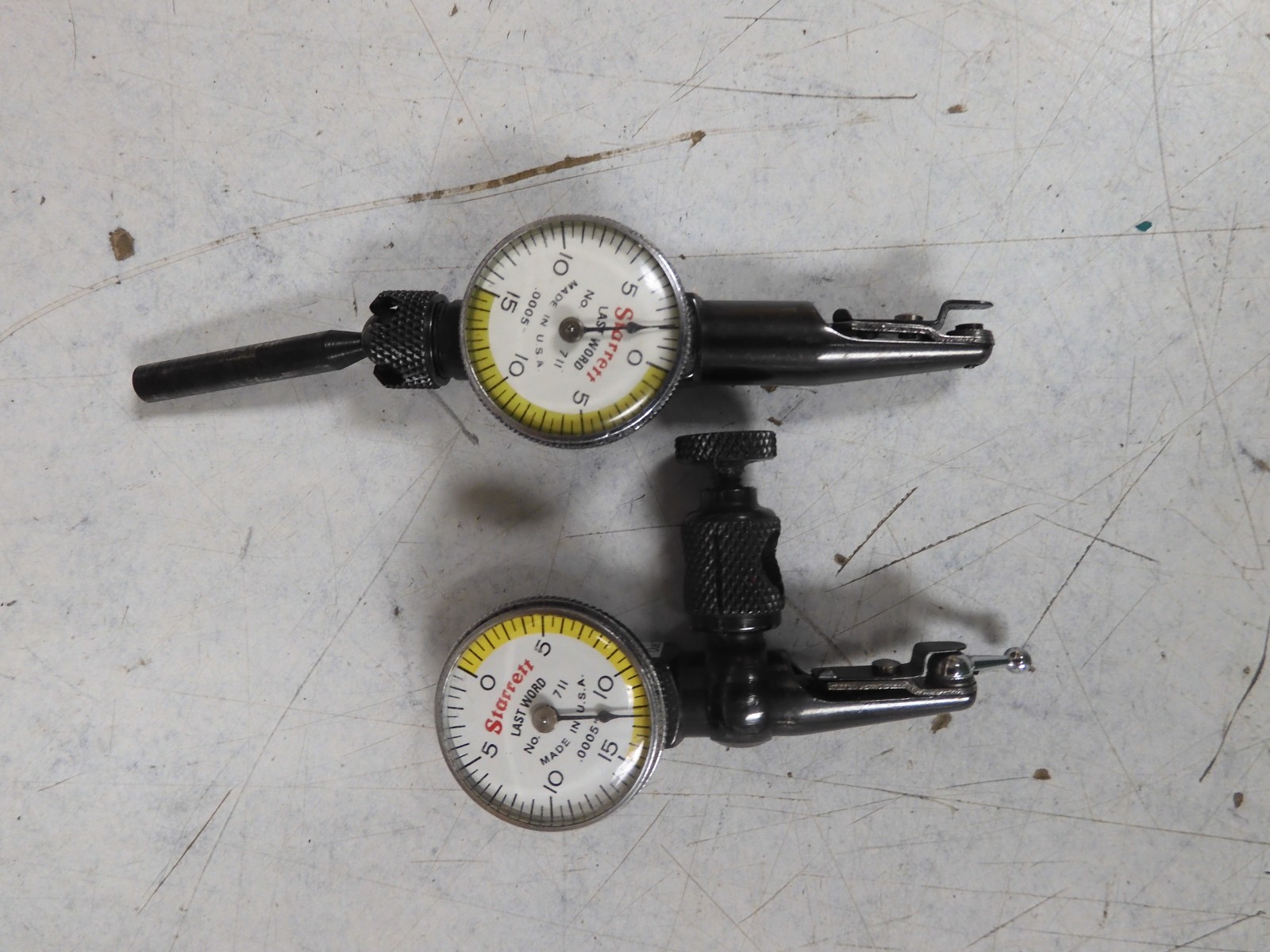 Lot of 4 - Starrett - Last Word - Test Indicator - model #711 - .0005" - QB16 - Image 4