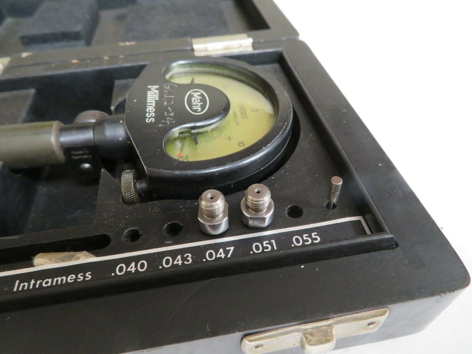 Mahr Diatest Split Anvil Bore Gage Set .047 .051 "/.00005" NY68