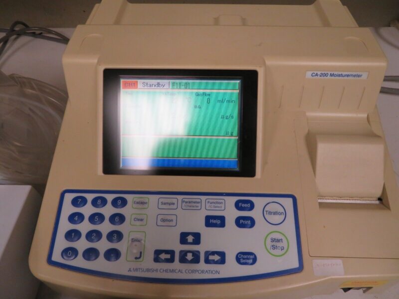 Mitsubishi Chemical CA-200 Moisturemeter VA-236S Sample Changer w/ Stirrers - Image 3