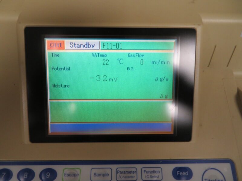 Mitsubishi Chemical CA-200 Moisturemeter VA-236S Sample Changer w/ Stirrers - Image 4