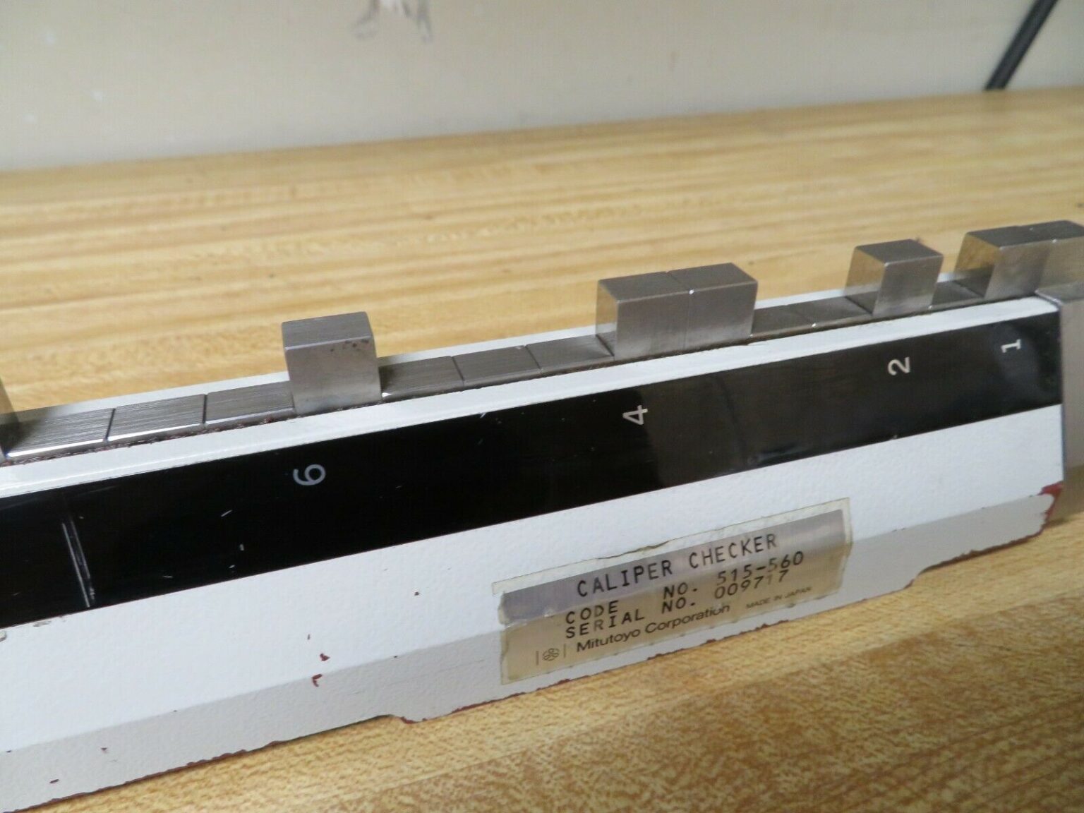 Mitutoyo 515560 Caliper Checker Horizontal, Vertical, Inside Outside