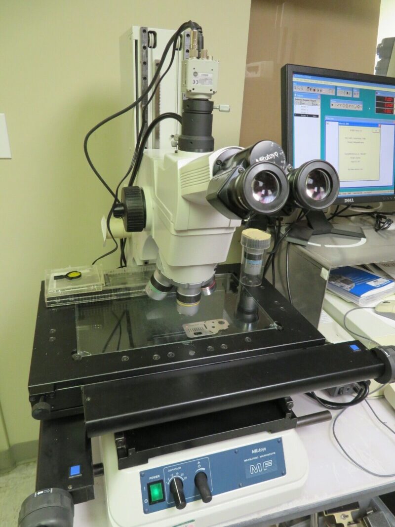 Mitutoyo MF QC5000 176-558A WF Head Toolmaker Measuring Video Microscope - WF2 - Image 3