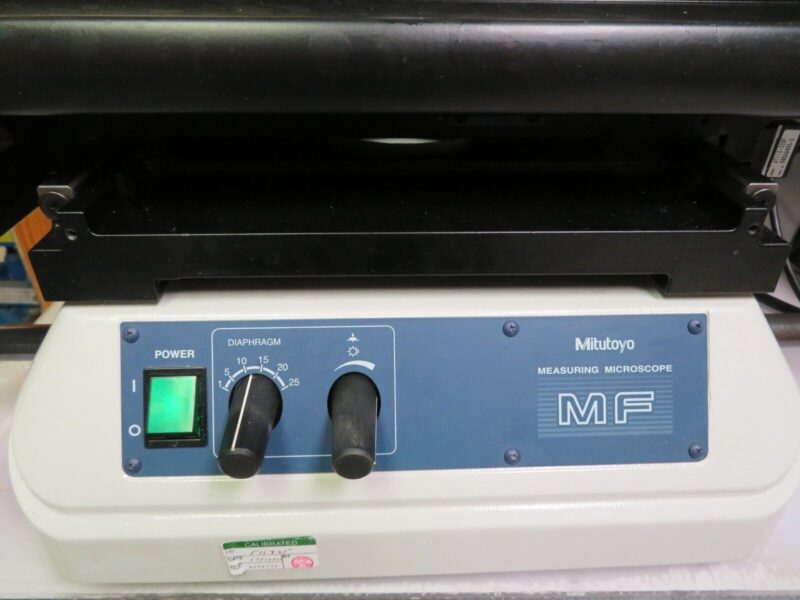 Mitutoyo MF QC5000 176-558A WF Head Toolmaker Measuring Video Microscope - WF2 - Image 4