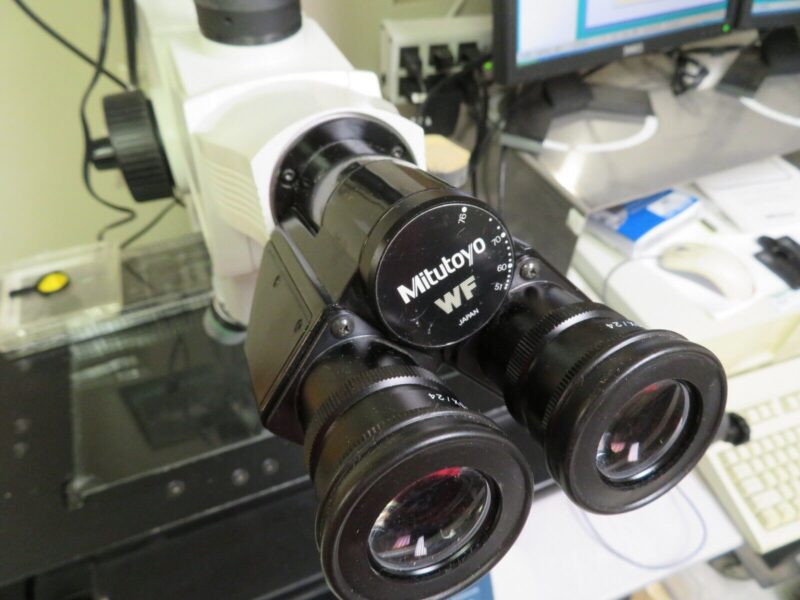Mitutoyo MF QC5000 176-558A WF Head Toolmaker Measuring Video Microscope - WF2 - Image 6
