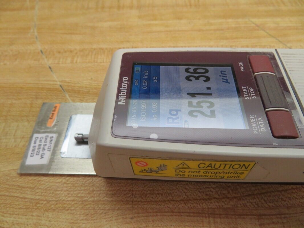 Mitutoyo Surftest SJ210 Profilometer Roughness Tester PK32 Bullseye