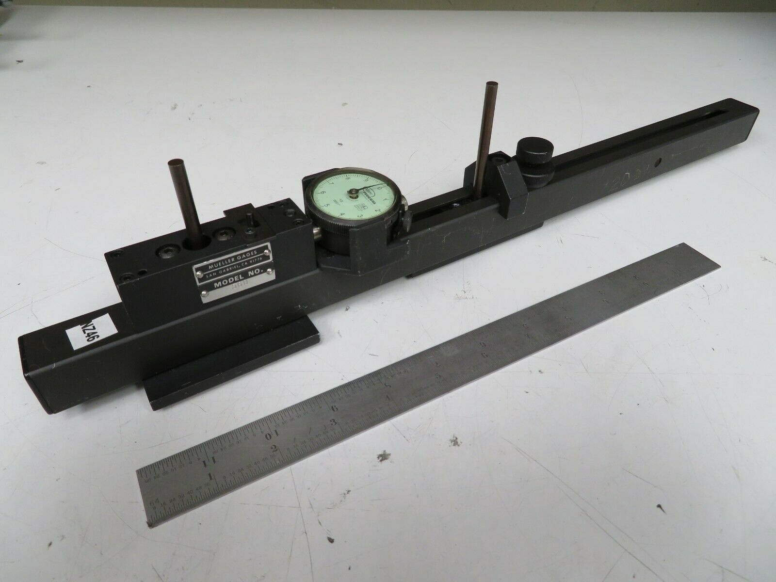 Mueller Gage 560 Shallow Diameter Gage 4 1/2" to 12.0001" NZ46