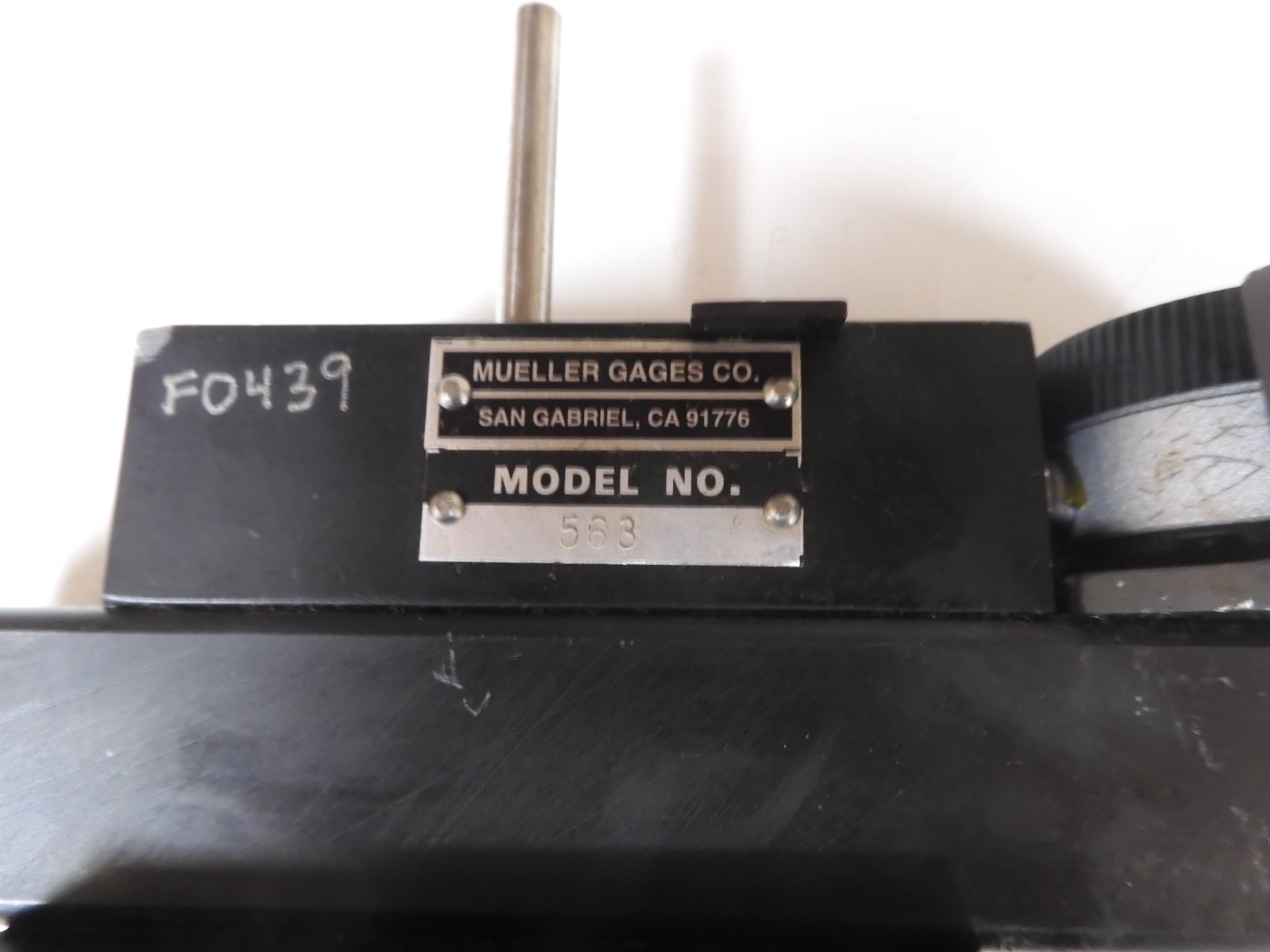 Mueller Gage - model 563 - Range: 24-36"/.0001" Shallow Diameter Gage - QD45 - Image 5