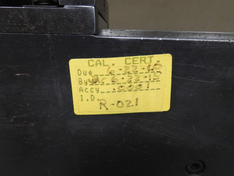 Precision Gage Vari-Roll - 5 3/4"/.0001" - Gear Measuring System Tester - PX70 - Image 8