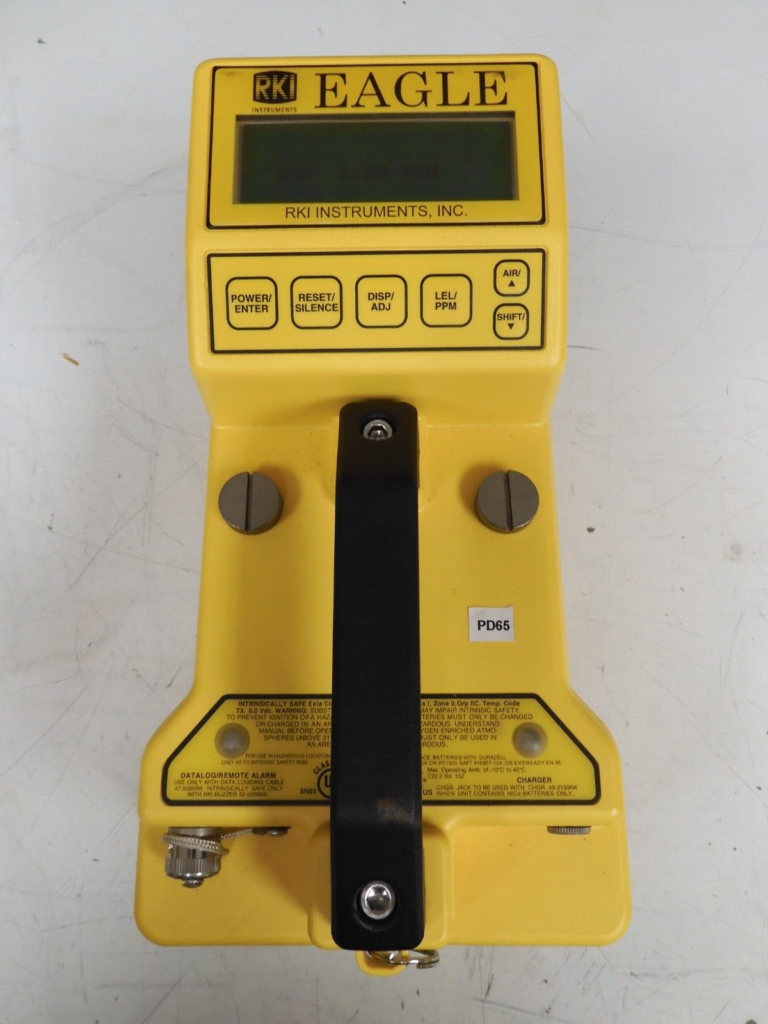RKI Instruments Eagle Type 124 Gas Analyzer PD65 Bullseye