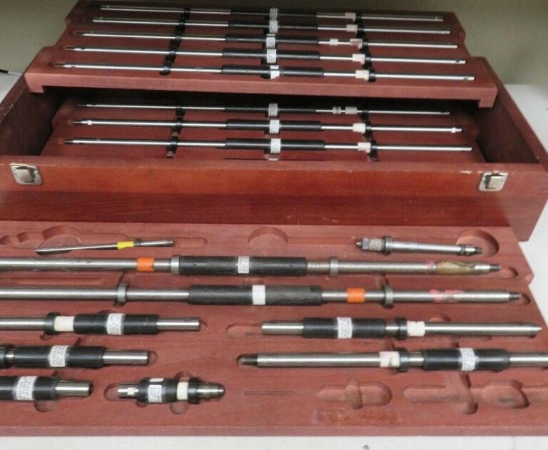 STARRETT 6294" TUBULAR INSIDE ID MICROMETER Model 128CZ 128 NG66 Bullseye Calibration