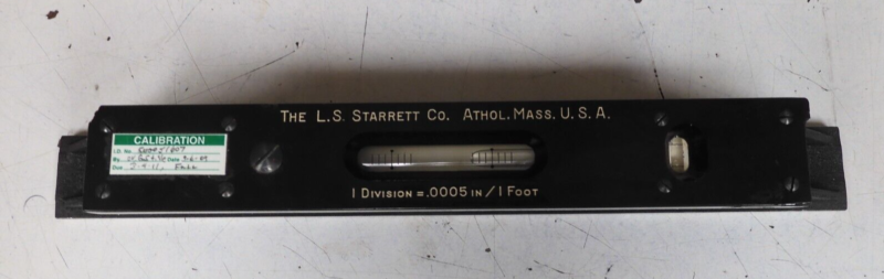 Starrett No. 199 - 15" Master Precision Machine Set Up Level w/ box - PT64 - Image 3