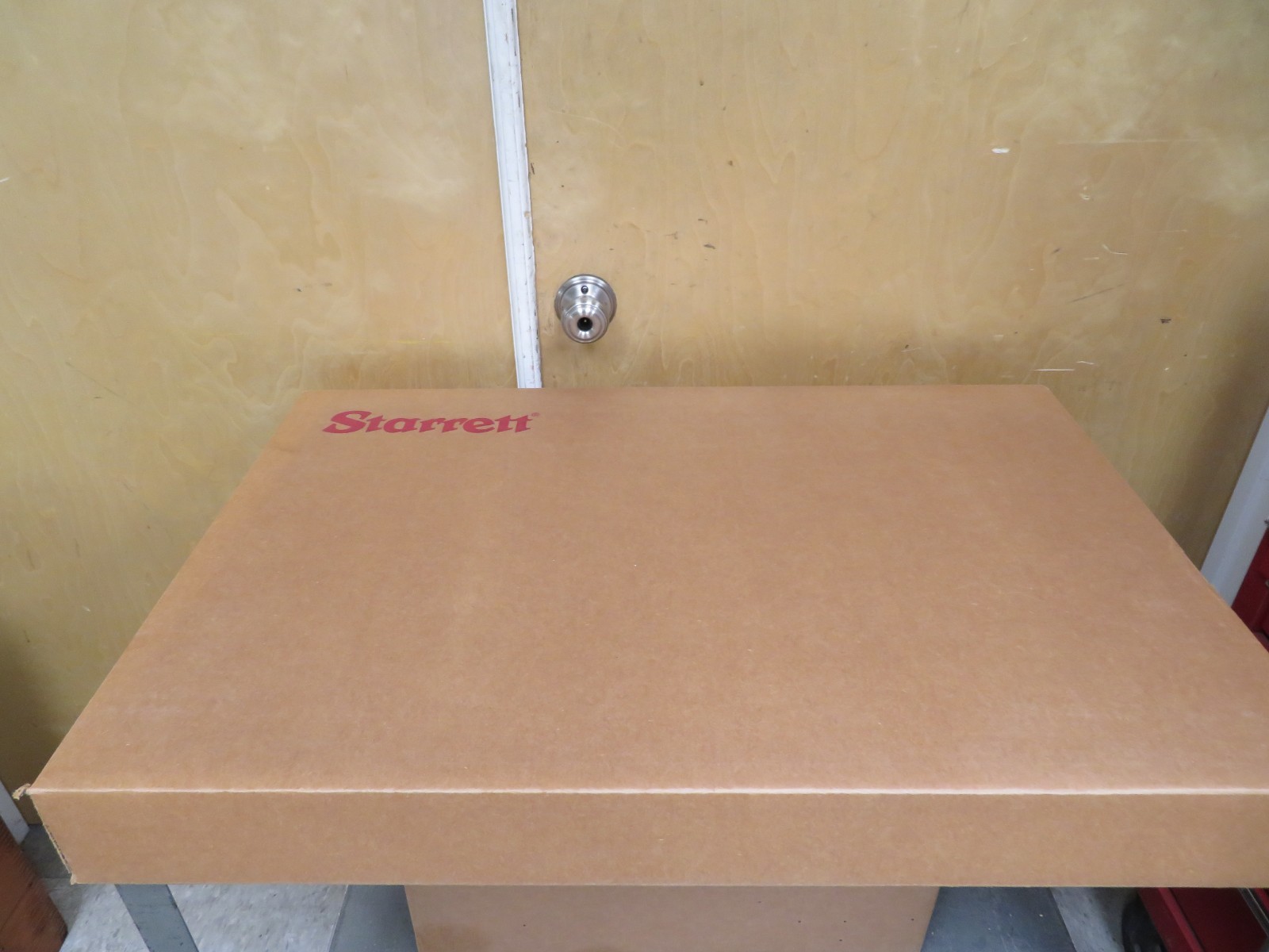 Starrett Outside Micrometer 425-450 mm .01mm grad w/ case 436.1mxrlz-450 QH37 - Image 4