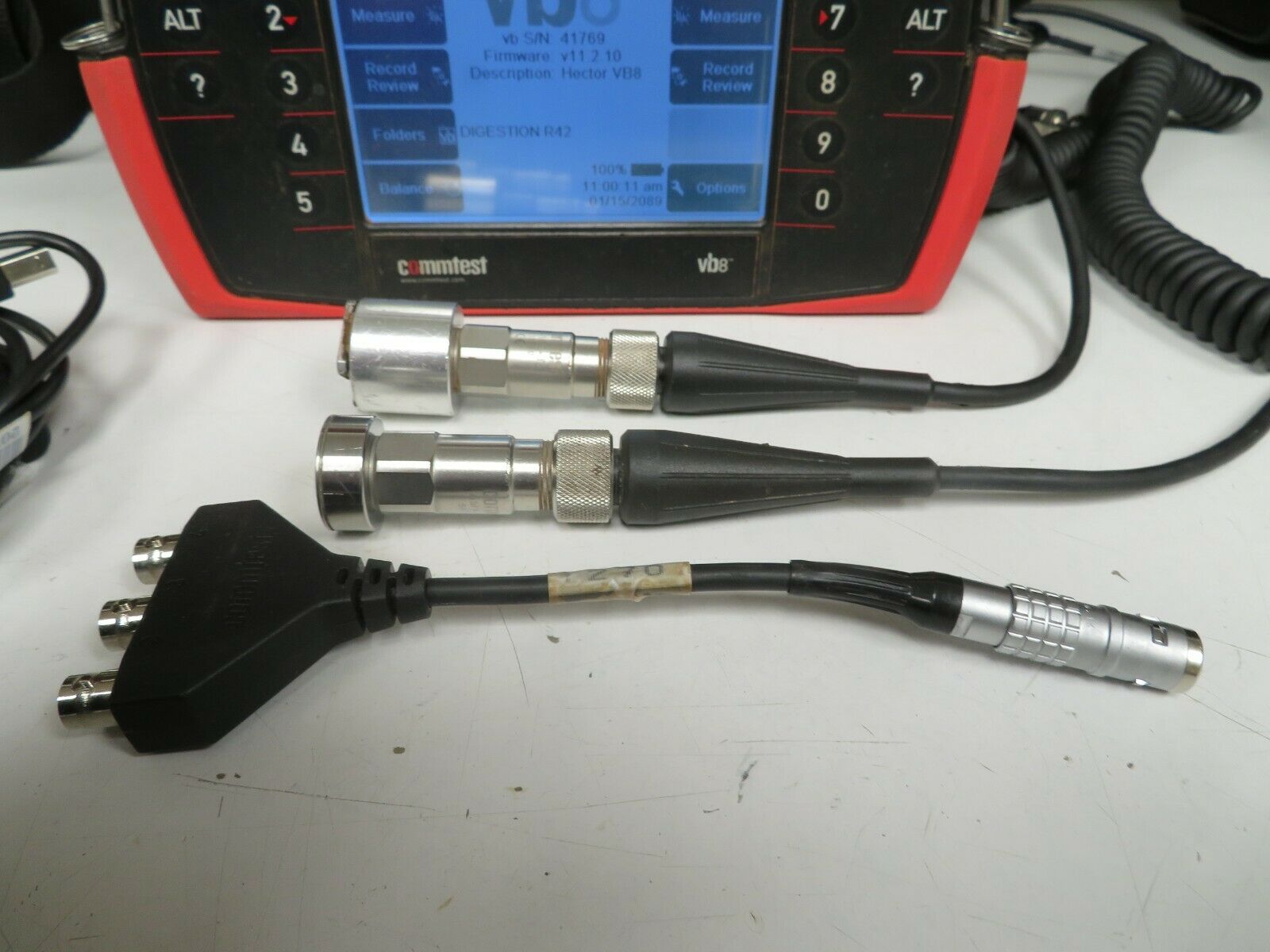 Bently Nevada Commtest VB8 Four Channel Vibration Analysis System OG6