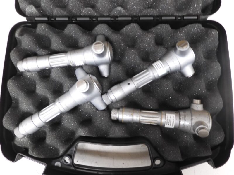 Brown & Sharpe 2-3.6"/.0002" Intrimik/Bore/Holtest Micrometer Set- QB30 - Image 3