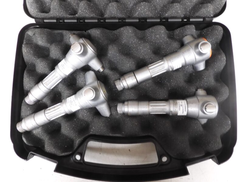 Brown & Sharpe 2-3.6"/.0002" Intrimik/Bore/Holtest Micrometer Set- QB31 - Image 3