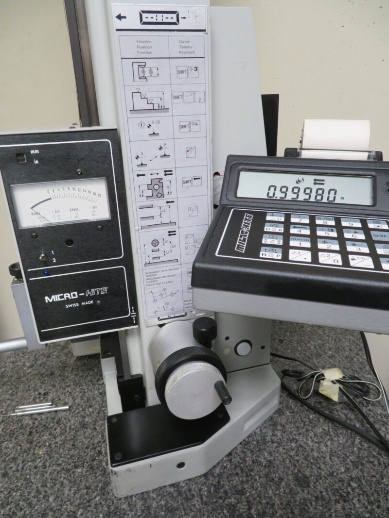 Brown & Sharpe Micro-hite Height 600 24" Tested, Working PO77 - Image 3