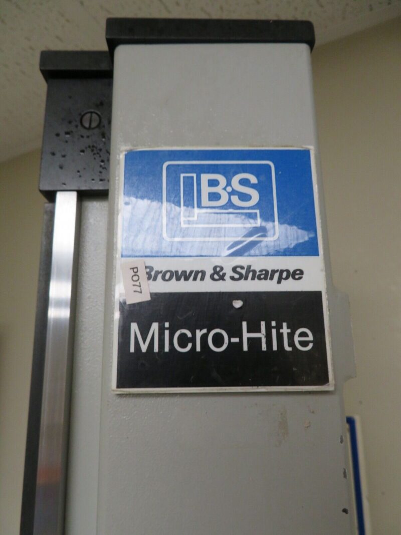 Brown & Sharpe Micro-hite Height 600 24" Tested, Working PO77 - Image 5