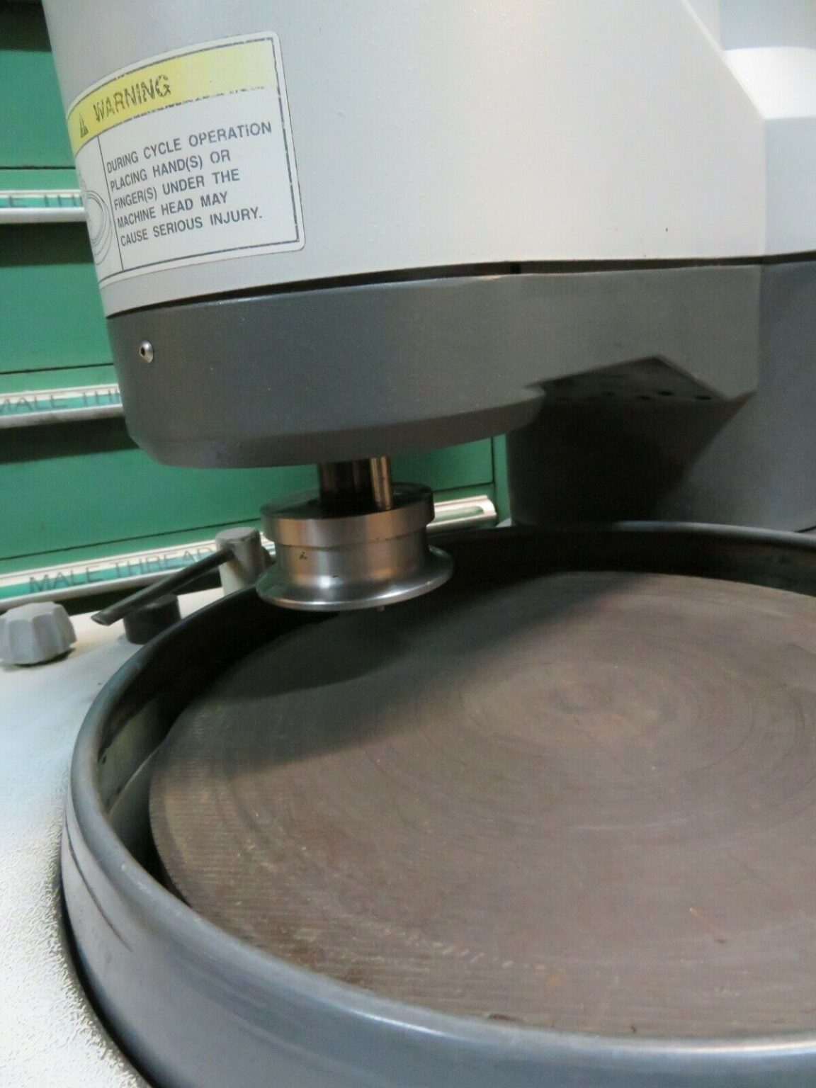 Buehler Phoenix 4000 Grinder Polisher w/ Power Head Metallurgical Sample Prep Bullseye Calibration