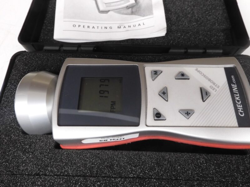 Check-Line - Model DS-2000LED - LED Stroboscope w/ manual & Case - QA66 - Image 3