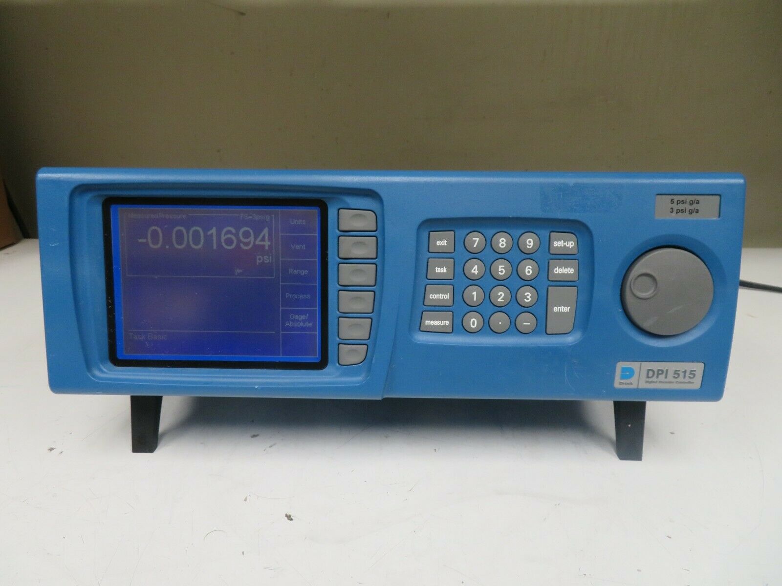 Druck DPI 515 Precision Pressure Controller/Calibrator 5/3 PSIG a