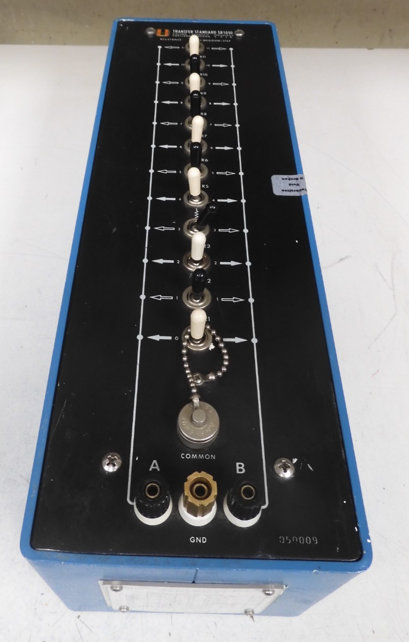 ESI SR1050 Transfer Standard 1 M Ohm/Step - QF19