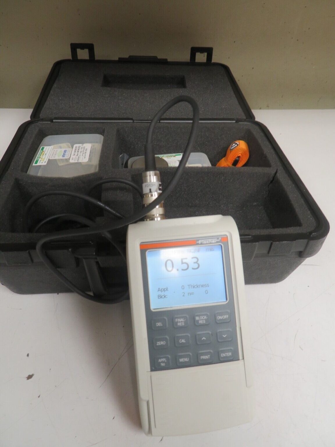 Fischer Dualscope FMP40C Coating Thickness Gauge w/ FD13H Probe
