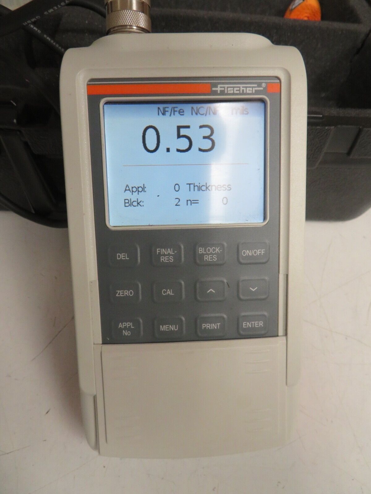 Fischer Dualscope FMP40C Coating Thickness Gauge w/ FD13H Probe