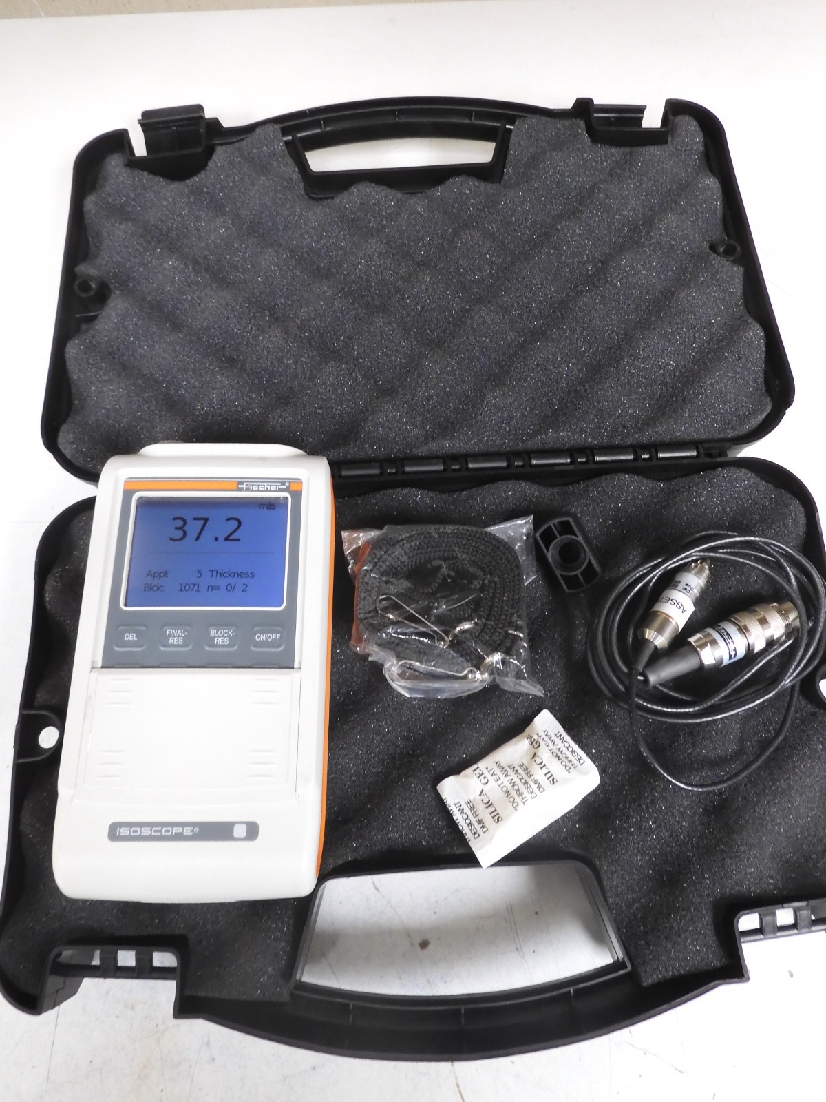 Fischer - model FMP30-C - Isoscope Coating Thickness Gauge w/ Probe - QE61