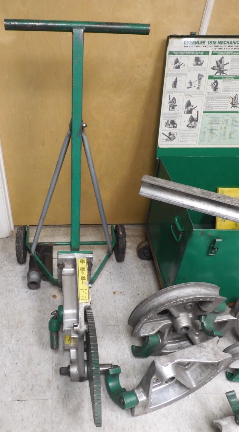 Greenlee model 1818 Mechanical Conduit Bender Bullseye Calibration