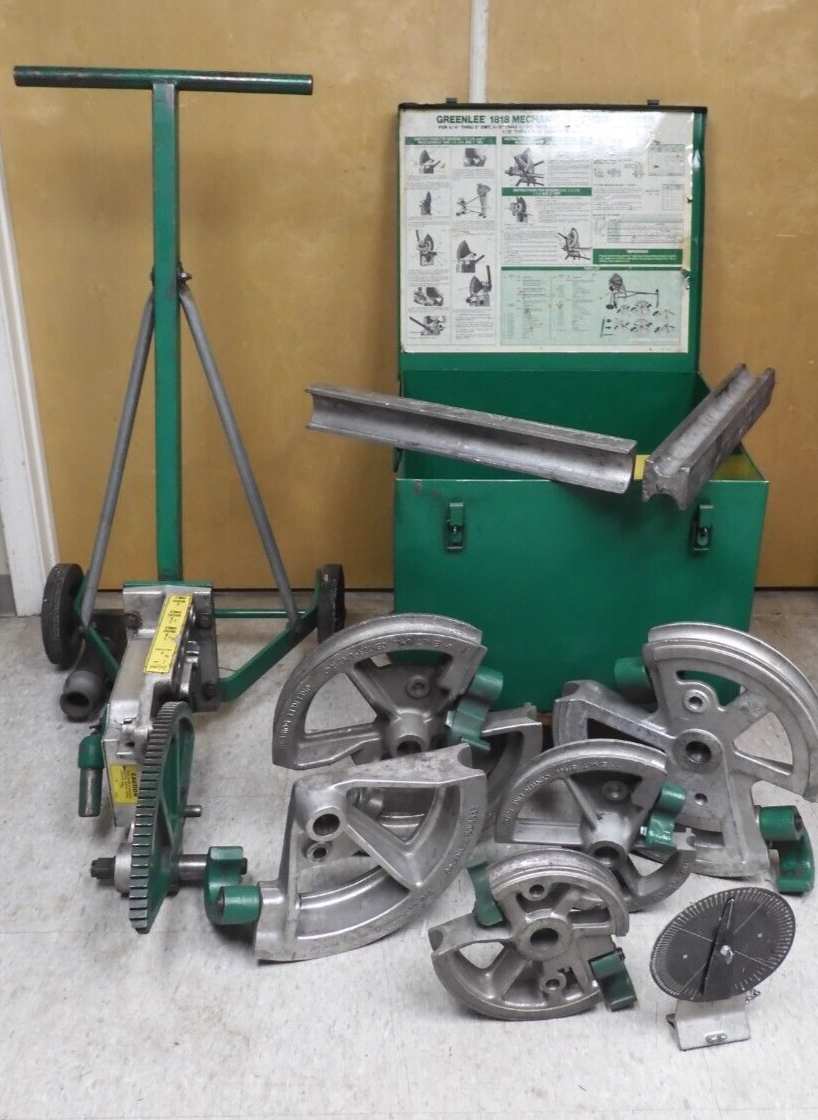Greenlee model 1818 Mechanical Conduit Bender Bullseye Calibration