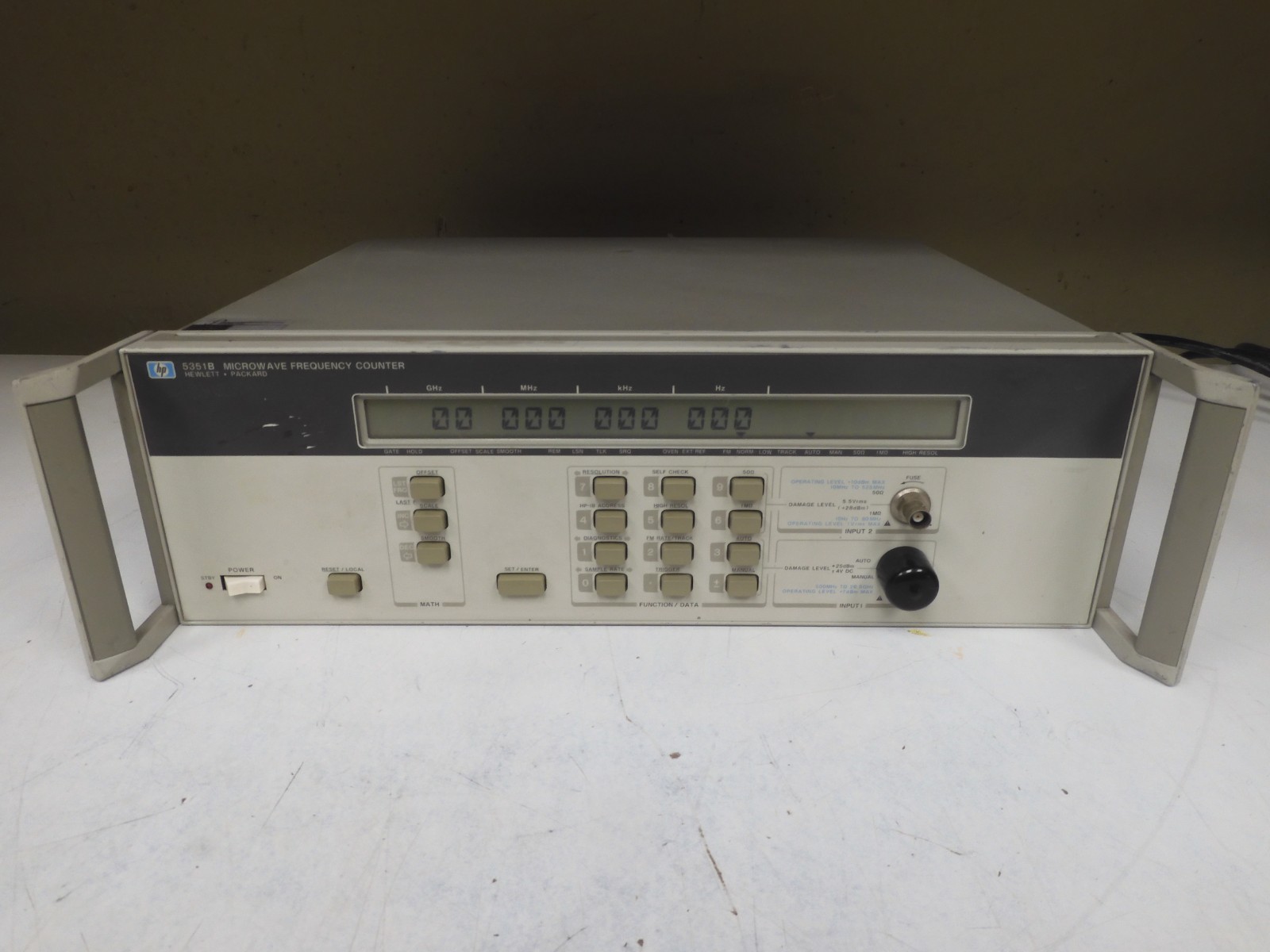 HP/Agilent/Keysight - model 5351B - Microwave Frequency Counter - QF41