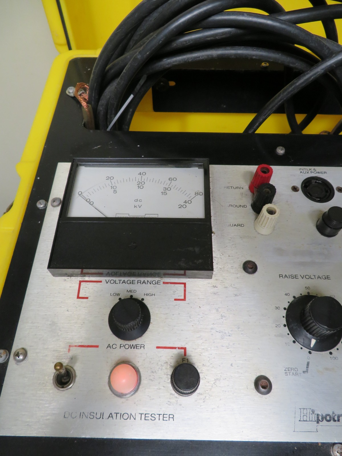 Hipotronics H800PL series 880PL 80KV DC Insulation Tester QE40 - Image 4