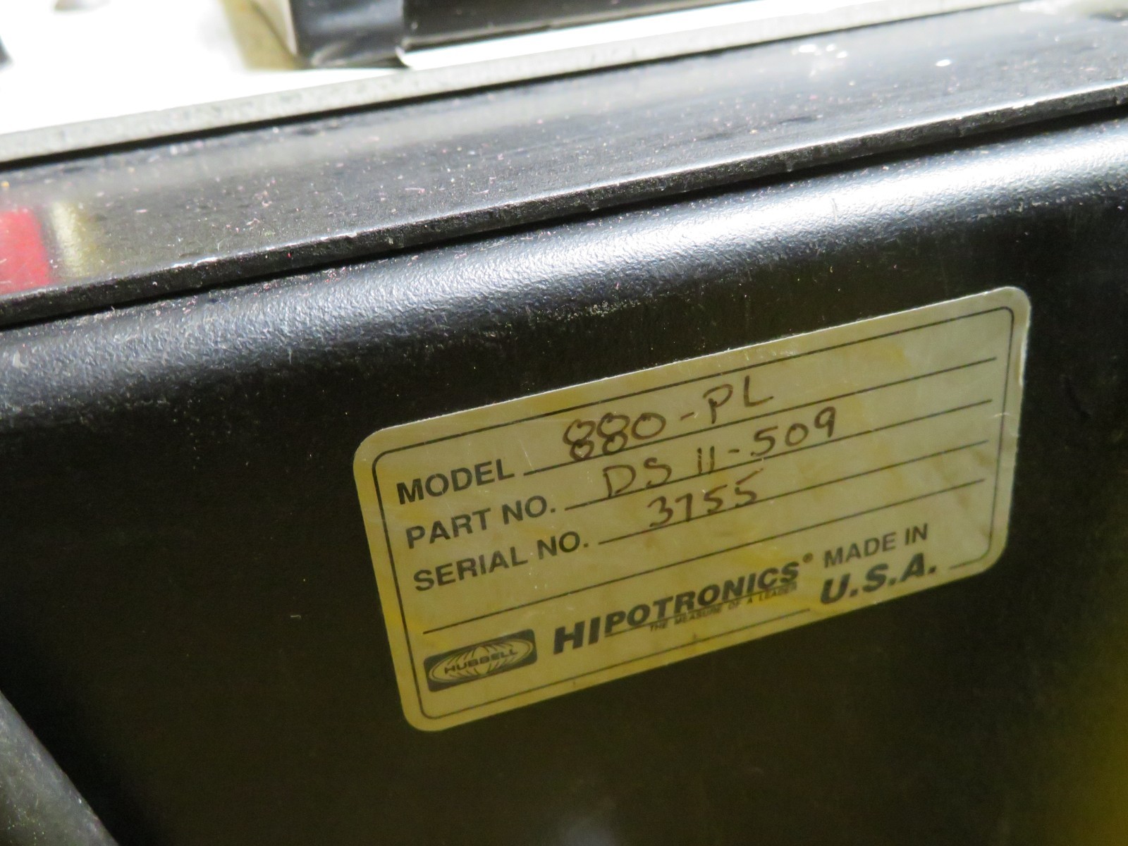 Hipotronics H800PL series 880PL 80KV DC Insulation Tester QE40 - Image 7