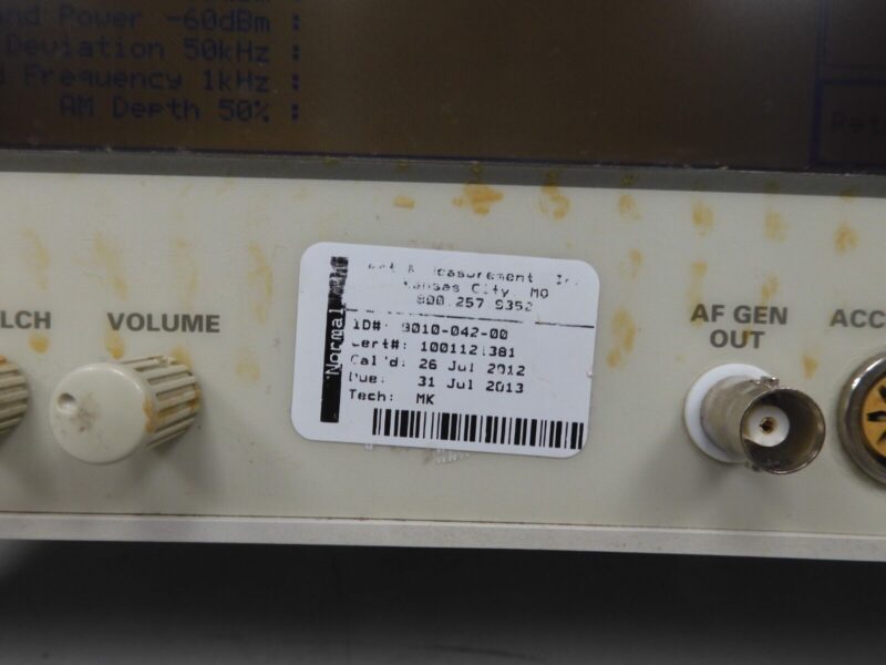 IFR / Aeroflex / Marconi - mdl. 2944 - Communication Service Monitor - PS66 - Image 4