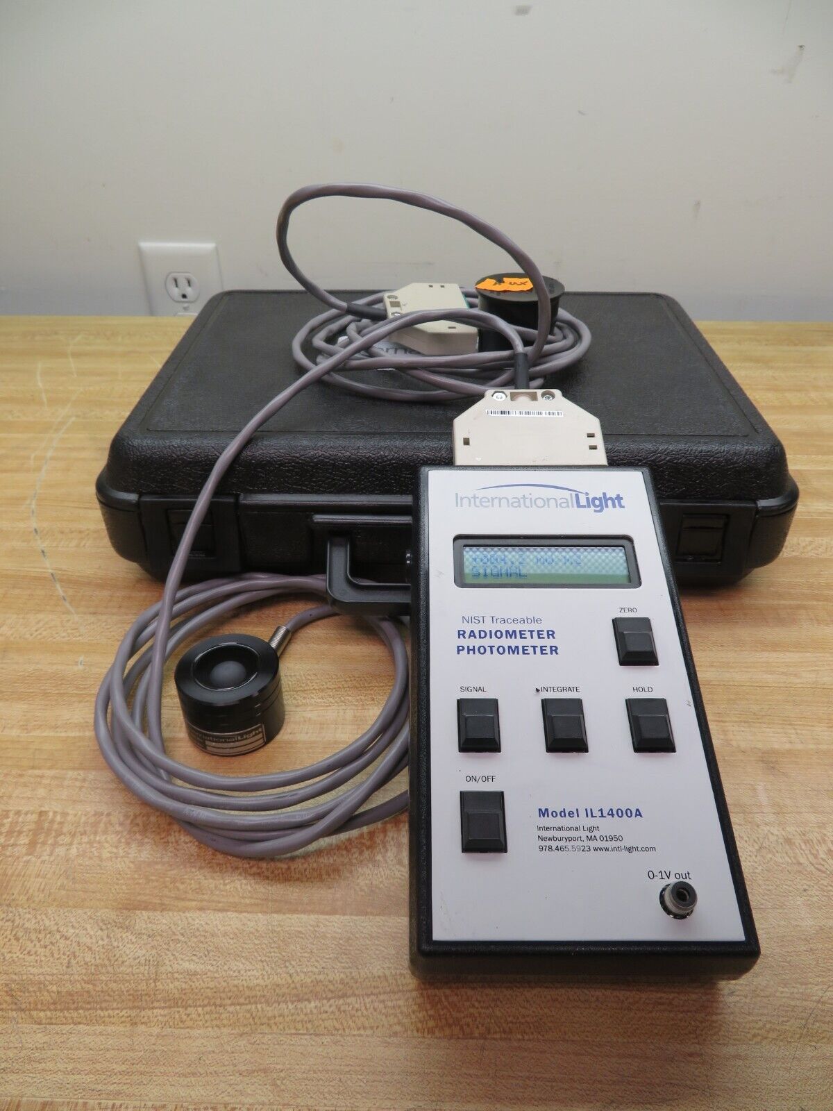International Light NIST Traceable Radiometer Photometer IL1400A PH80