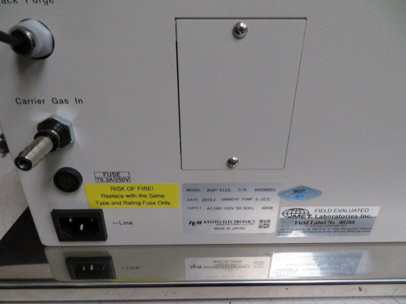 KEM ADP-512S High Temp Evaporator for Karl Fischer Titration Titator - Image 8