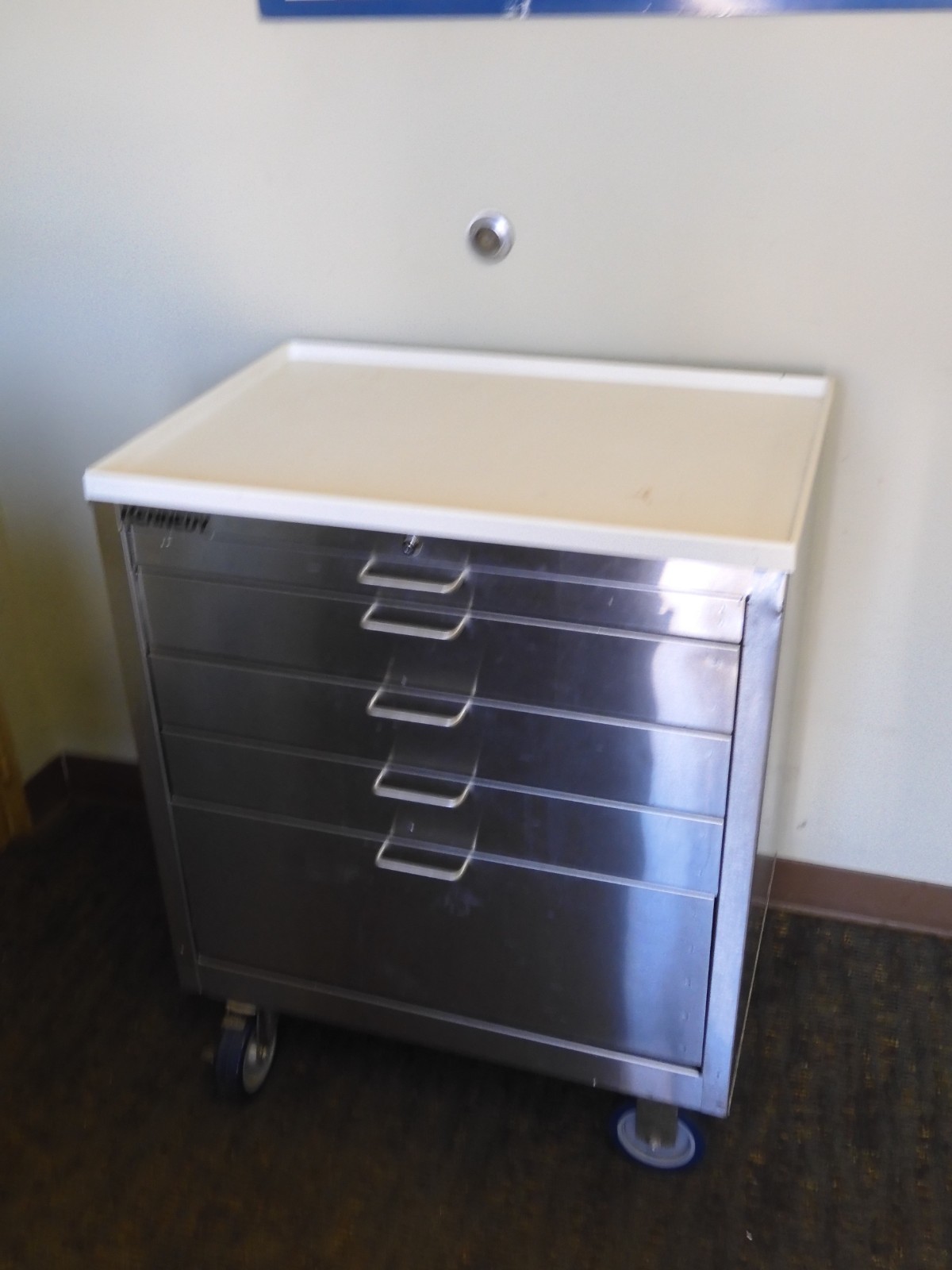 Kennedy - 28085 - Stainless Steel 5 Drawer Roller Tool Cabinet - 29" x 20" x 36" - Image 4