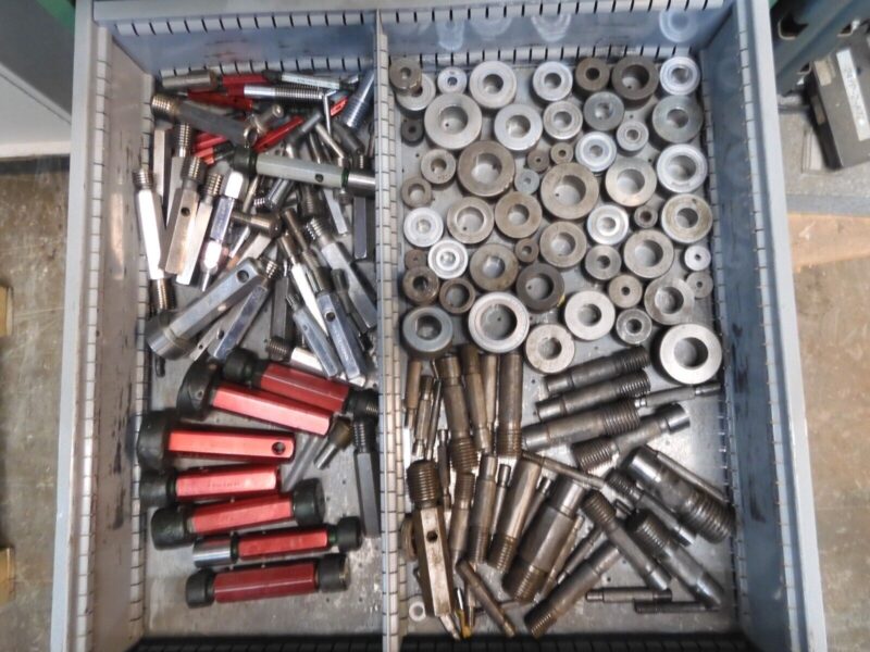 Lista 8 Drawer cabinet w. Thread Plugs & Thread Ring Gages - Working Gages - Image 9